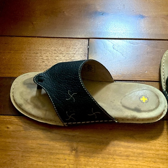 Dr Martens 3B05 Black Sandal Mule Flip Flops 6UK 7M 8W 39EU Vintage - Picture 2 of 12